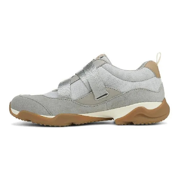 Womens Vionic Walk Slim Gia in Vapor Grey Pause Step Fast Track