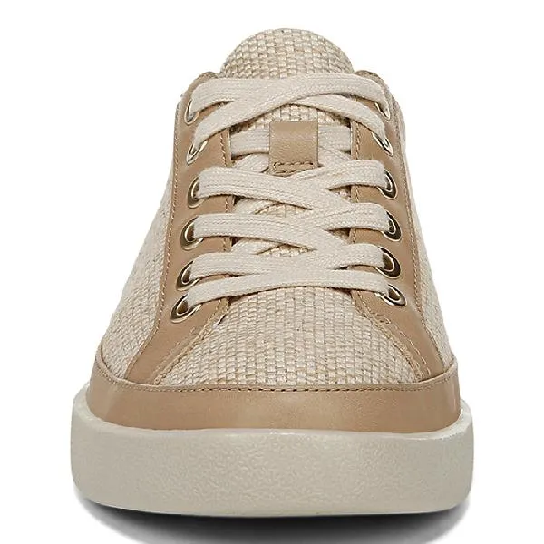 Womens Vionic Winny 2 Lace Up Sneaker in Natural/Gold Medit Cool Mobility Flex