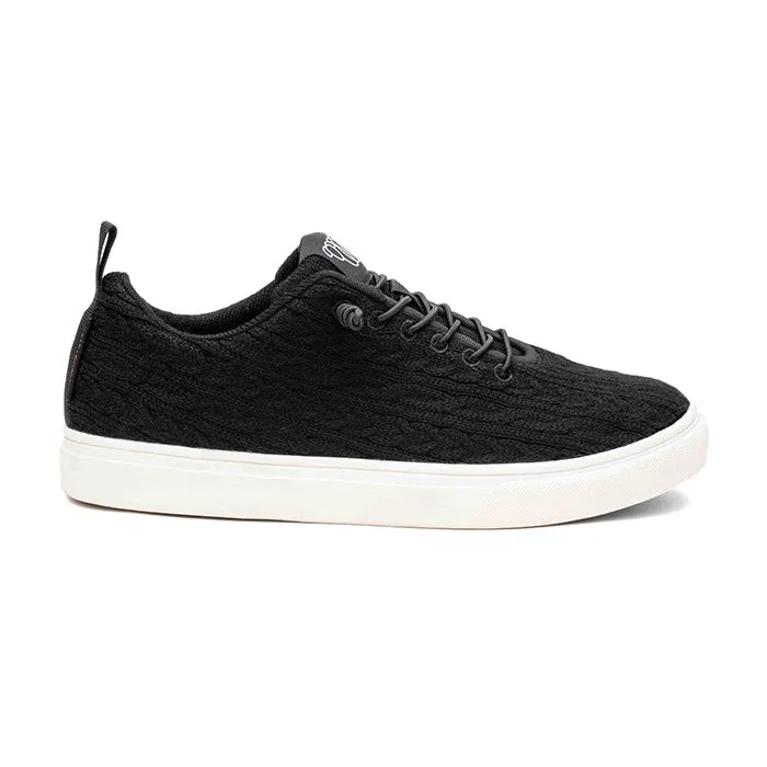 Womens Woolloomooloo Cooma in Black Flexible Footwork Pose Time
