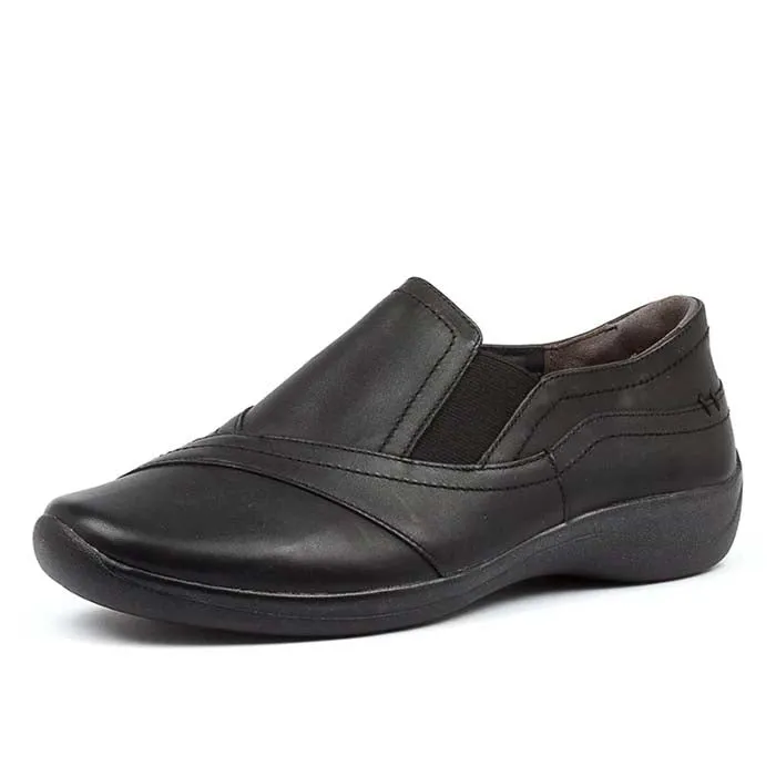 Womens Ziera Java XF in Black Quick Slip Sleek Wear