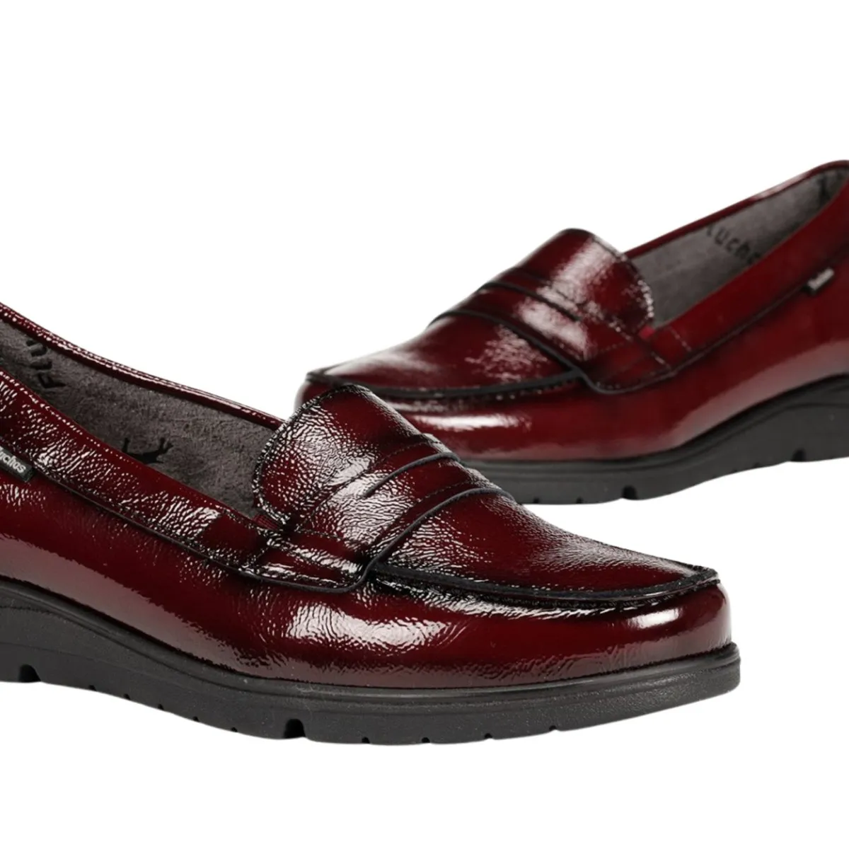 Fluchos Women's Styll F1835 Red Patent Office Meeting Stride Ease