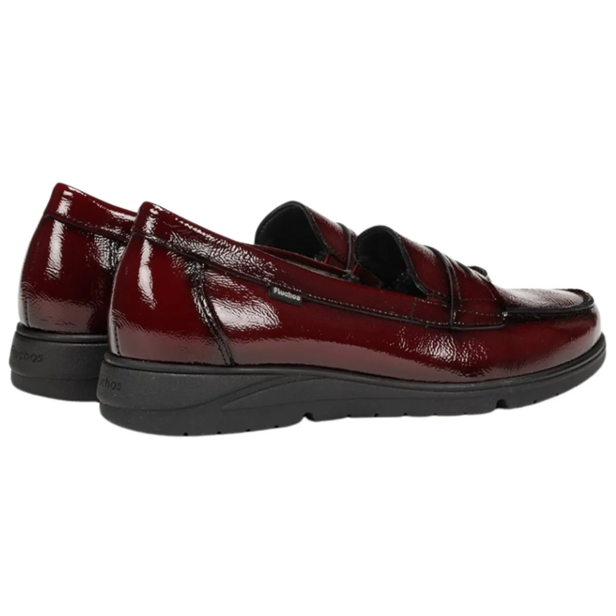 Fluchos Women's Styll F1835 Red Patent Control Look