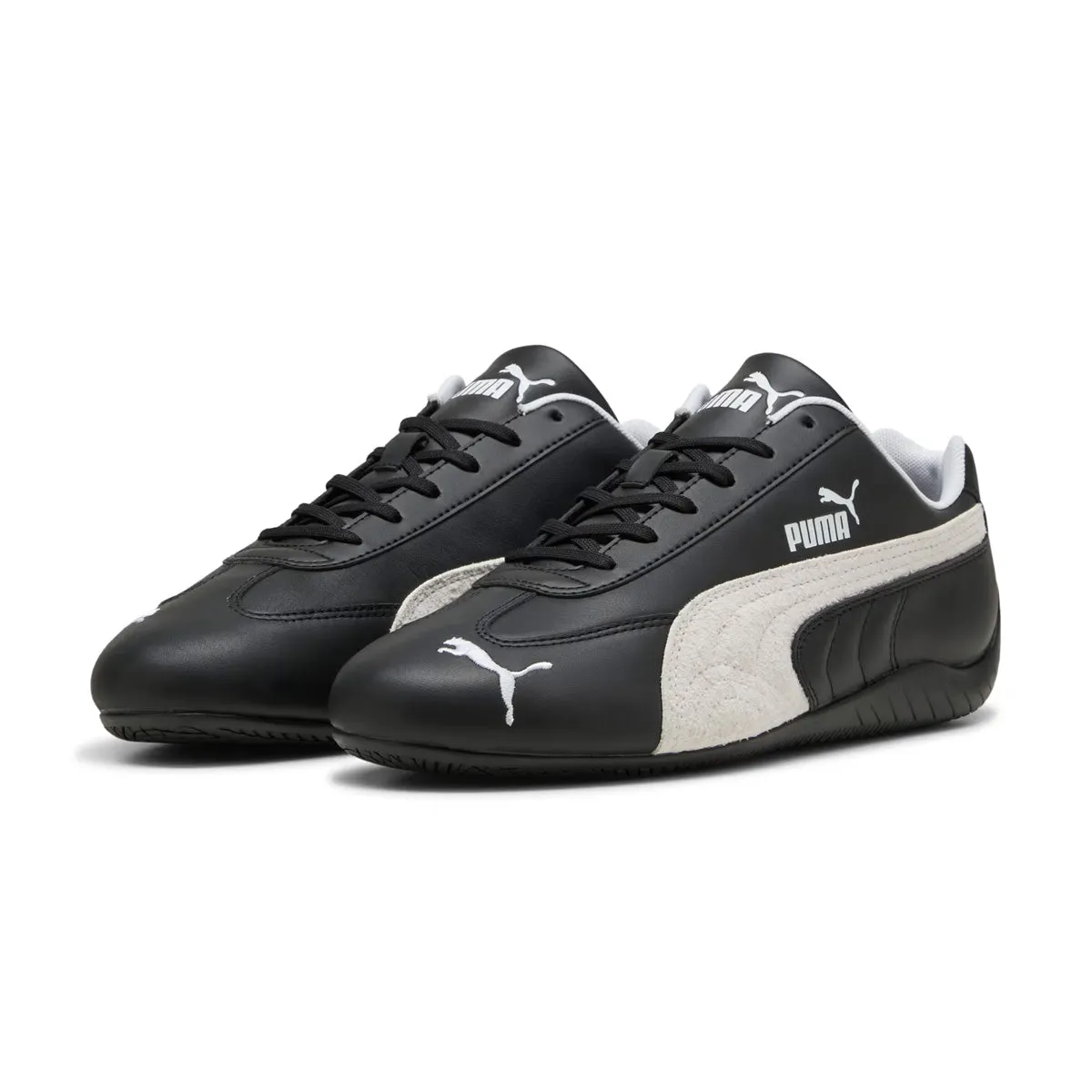 Speedcat Leather 'Black White' Ultra-soft fit canvas - type