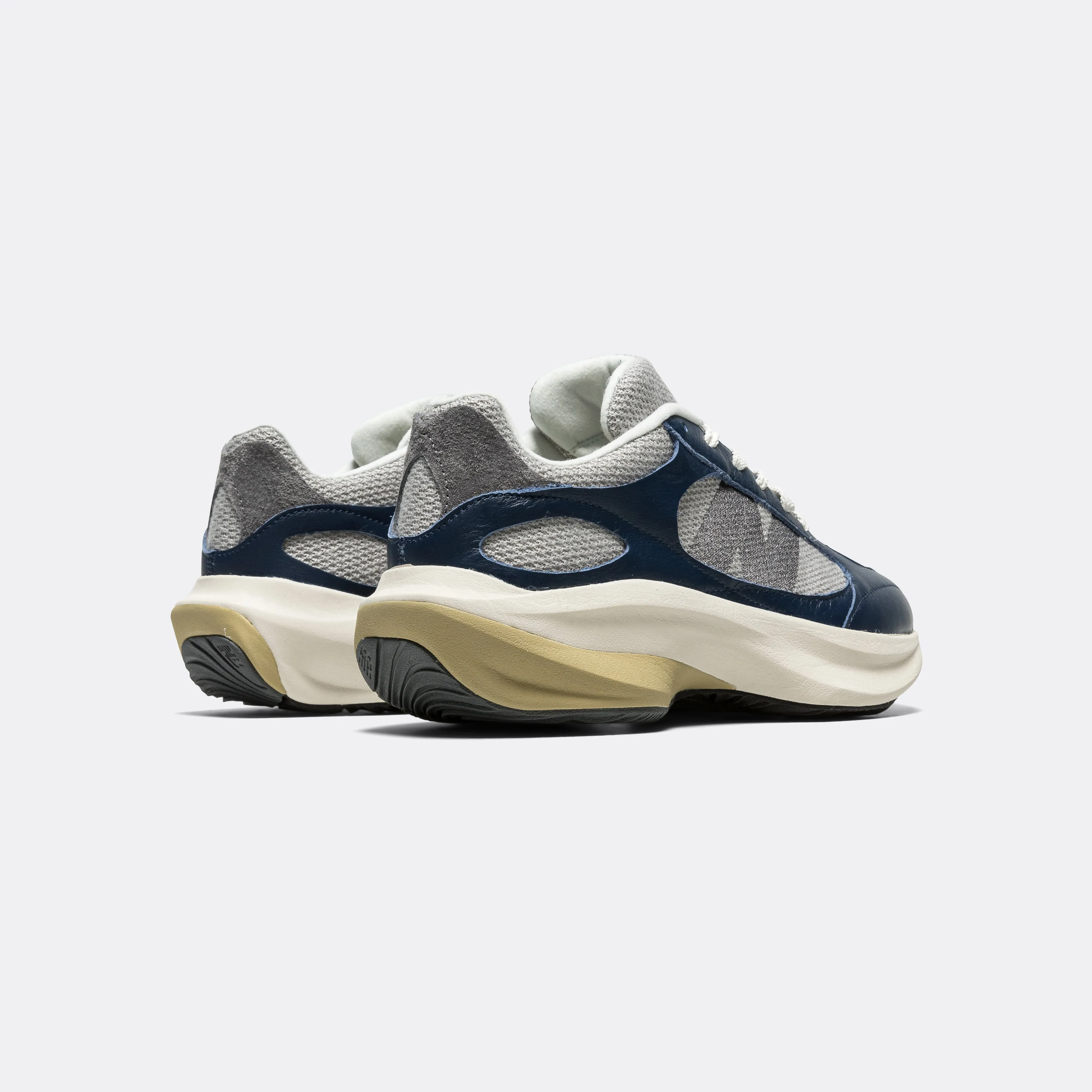 WRPD RUNNER 'Leather Pack' - Navy Airflow Channeling Full-Support