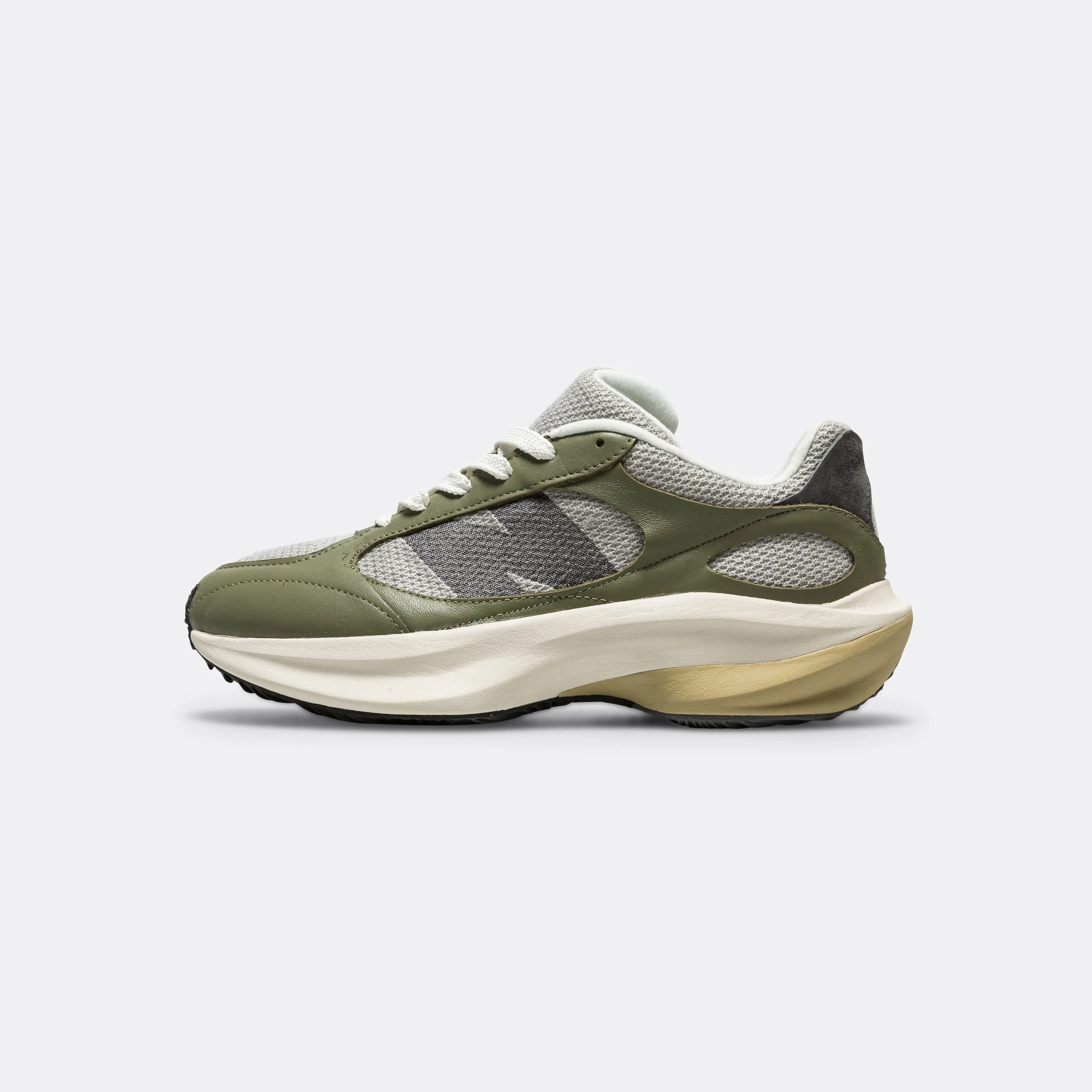 Dual Material WRPD RUNNER 'Leather Pack' - Olive