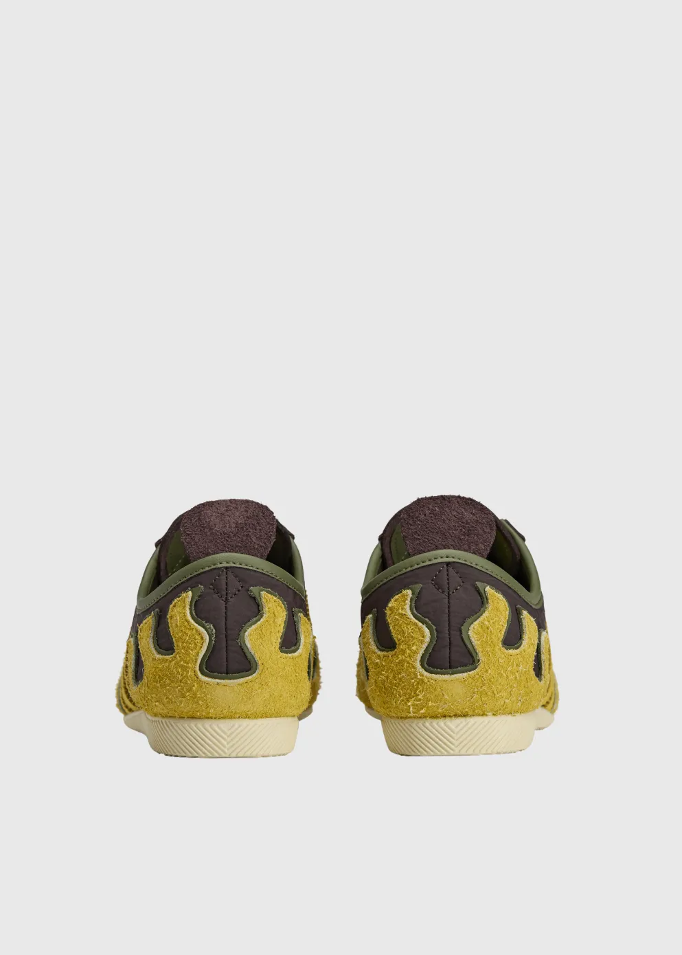 x Brain Dead Japan Lo 'Brown Hazel Yellow' Sneakers Correct Supportive Traction