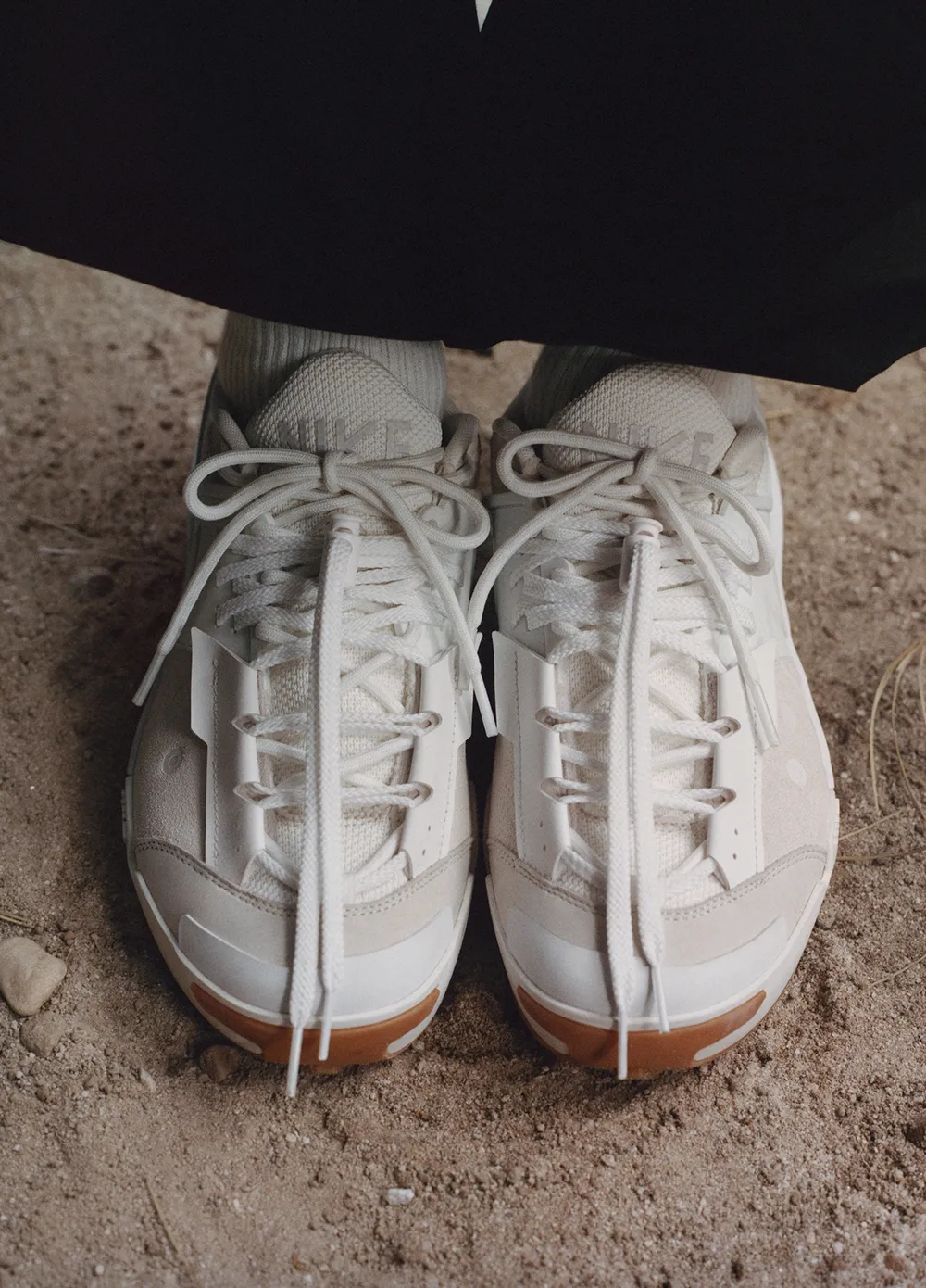 x sacai Zegamadome 'Summit White' Sneakers Roomy Fit