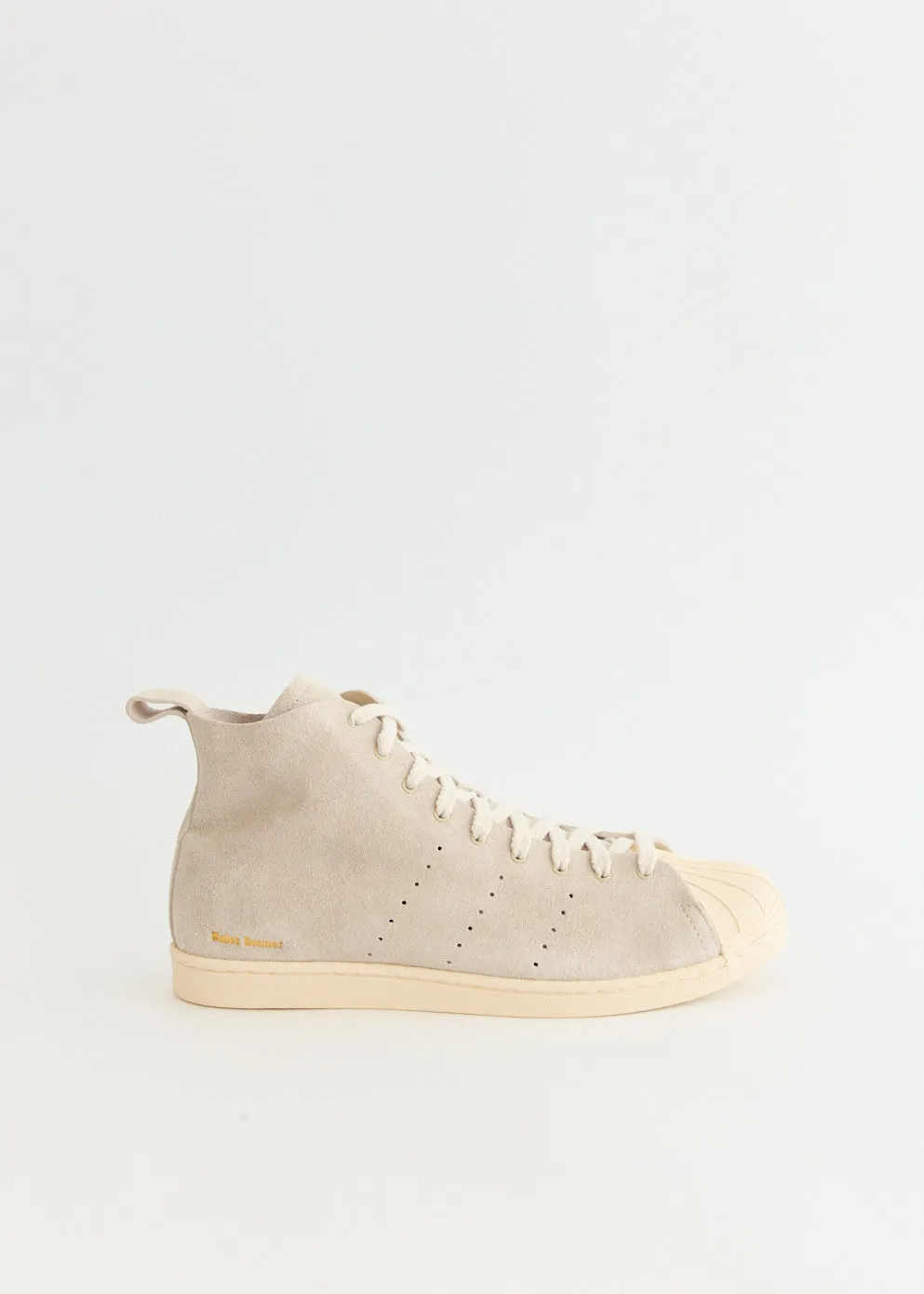 x Wales Bonner Superstar Hi 'Mist Stone' Sneakers Refined performance
