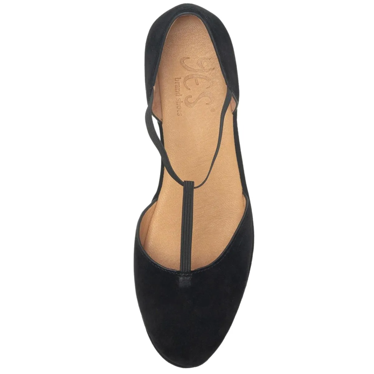 Yes Women's Patsy Black Suede Walk Ease