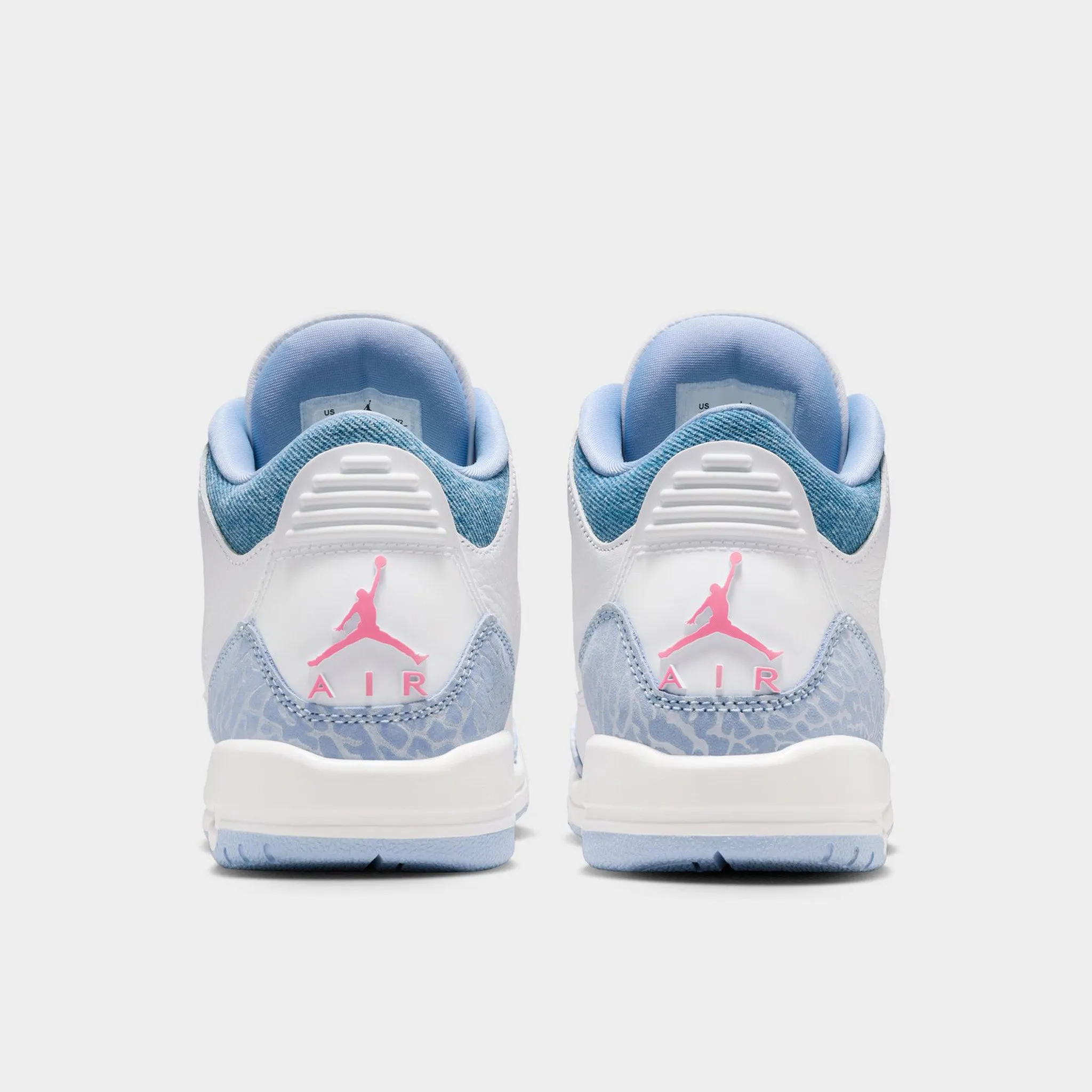 Jordan 3 Retro GS White / Pink Glow - Cobalt Bliss Joy Step