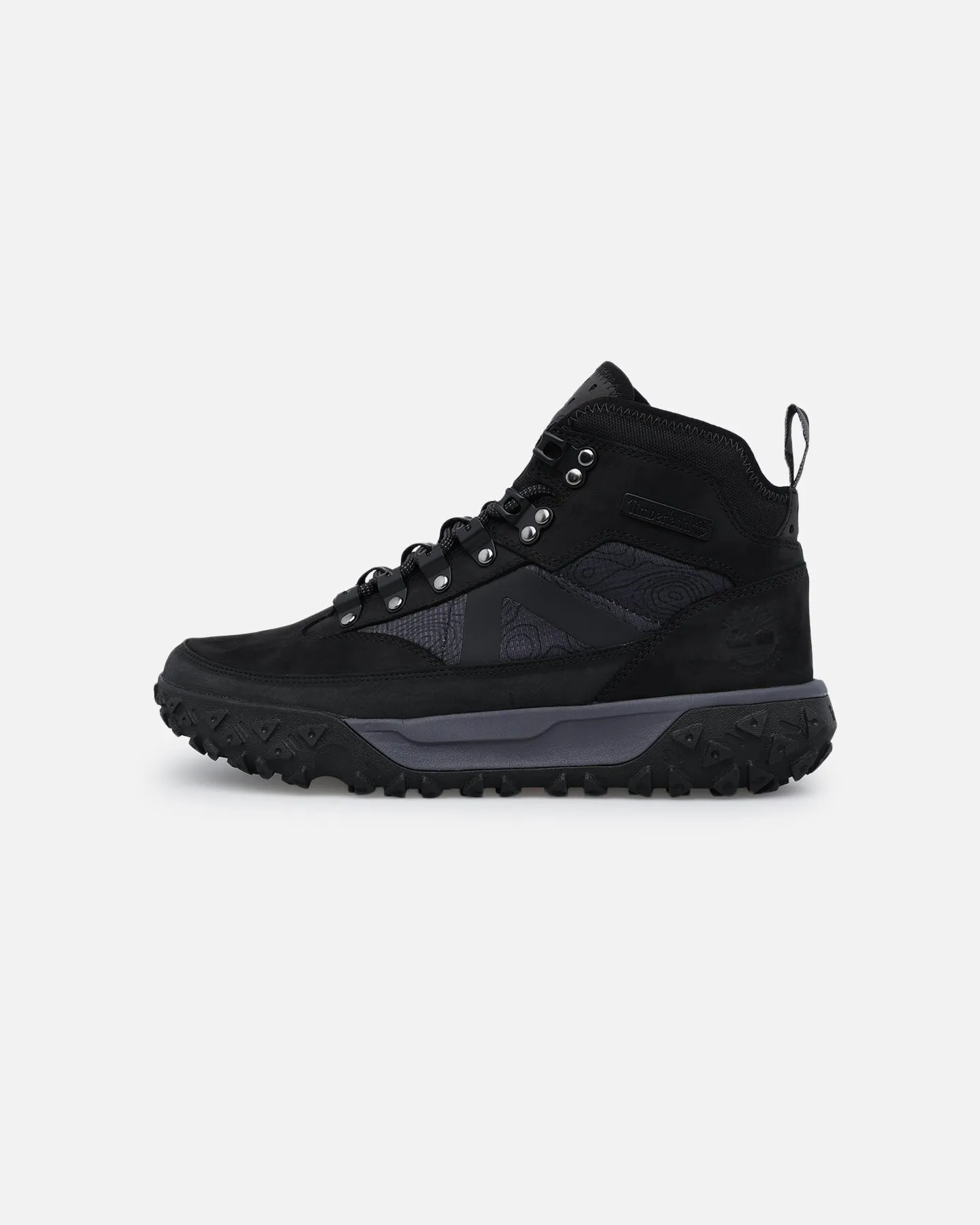 Timberland GreenStride? Motion 6 Mid Hiker Black Nubuck 2 mud proof Media Pop