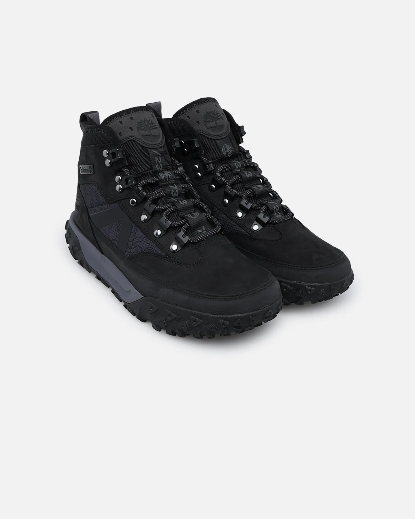 Timberland GreenStride? Motion 6 Mid Hiker Black Nubuck 2 Low Top