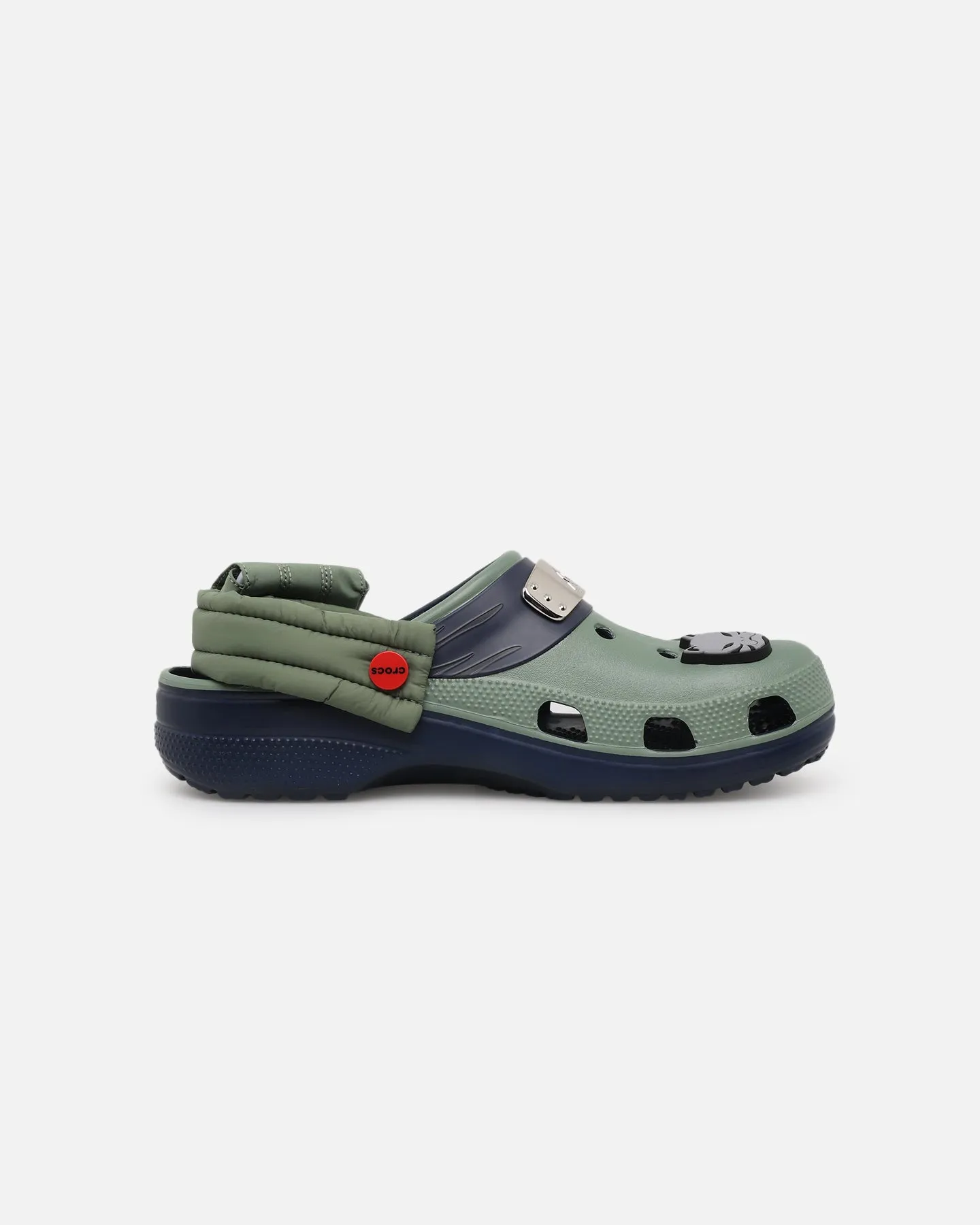 Meadow Glow Field Fast Crocs X Naruto Kakashi Classic Clog Navy