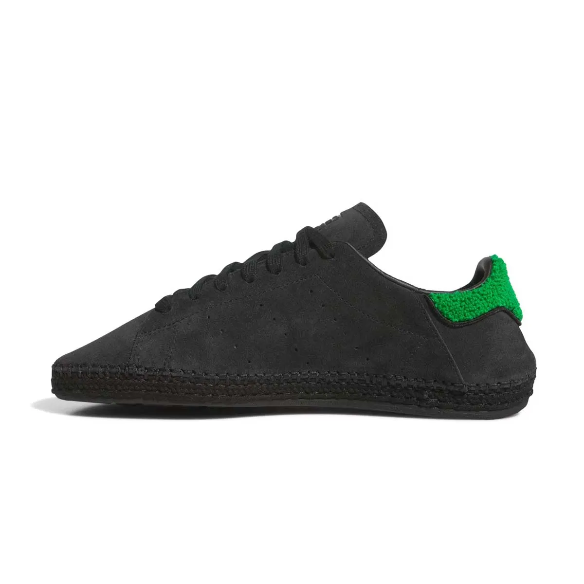 No-Slip Grip   CLOT Stan Smith Espadrilles 'Core Black Green'