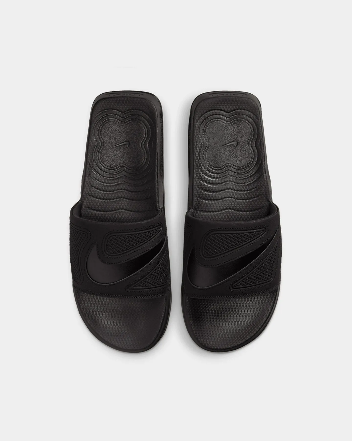Nike Air Max Cirro Slides Black Durable Fabric Good Traction