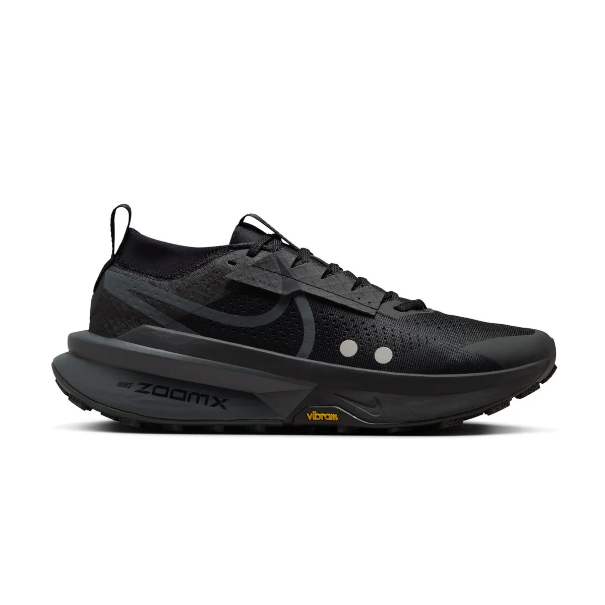 ZoomX Zegama Trail 2 'Black Anthracite' Soft Cushioning Comfort collar