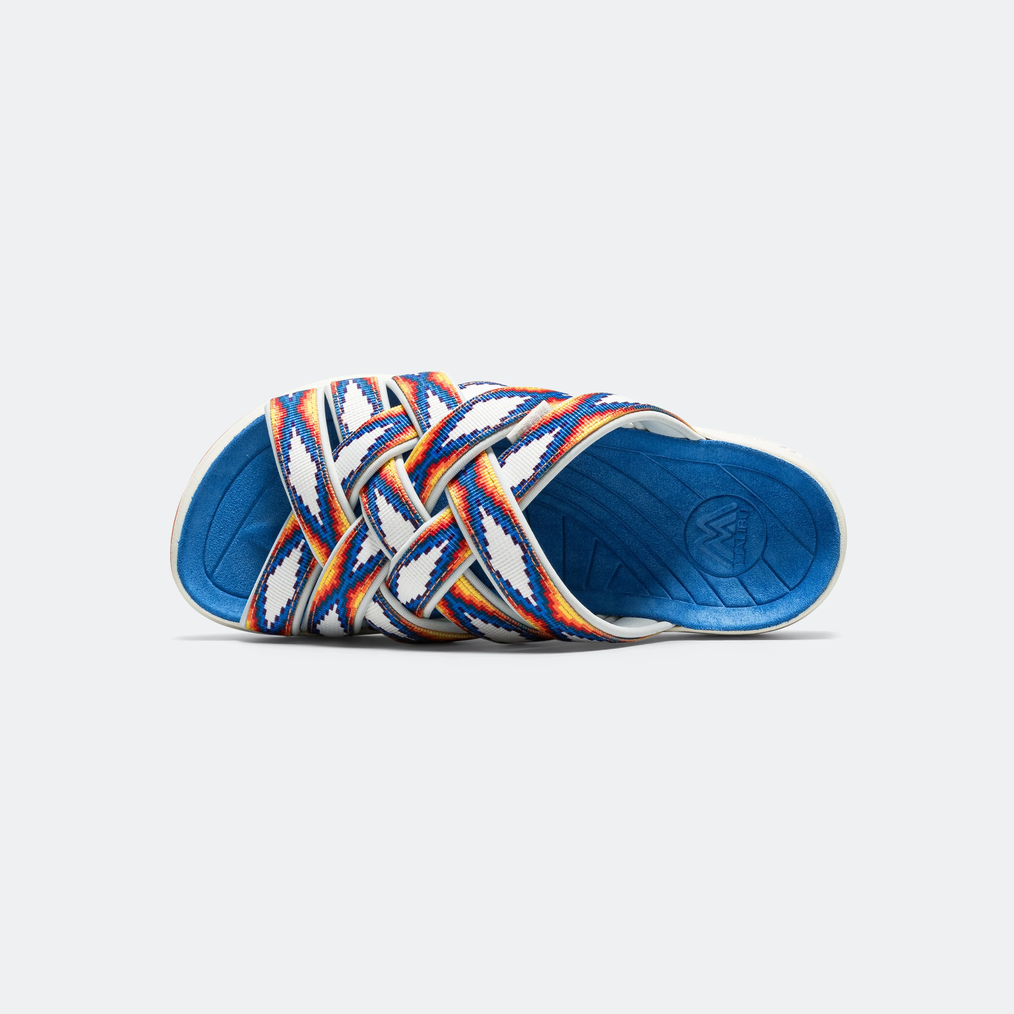 Zuma LX Recycled Aztec Pattern - White/White Sporty Beach Shoes Stylish Footwear