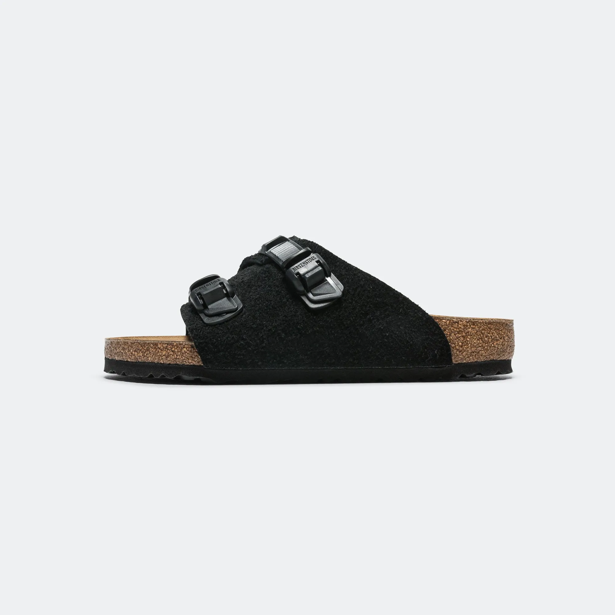 Zurich Tech - Black Suede Leather Stone Glow