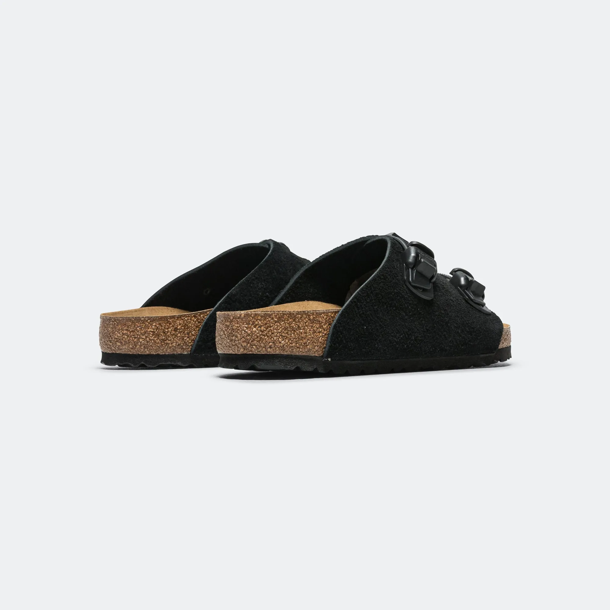 Trail Friendly Low Heel Zurich Tech - Black Suede Leather